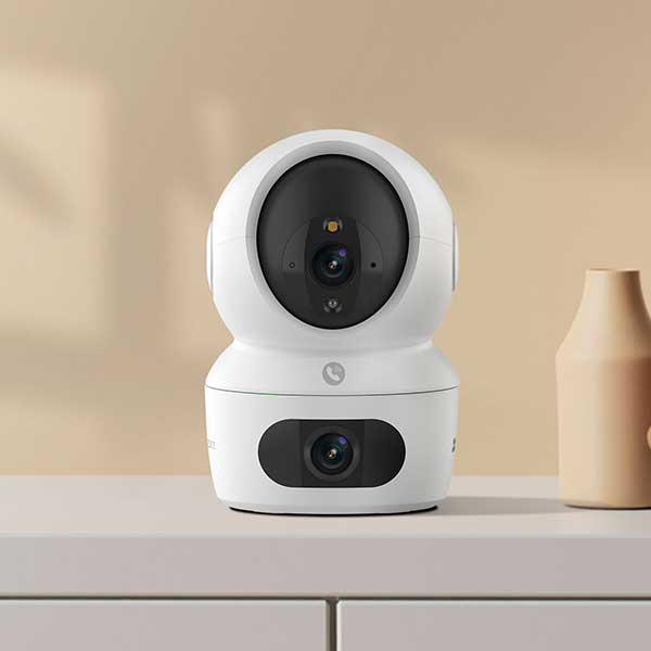 H7c Dual 2K⁺ & 2K⁺ Dual-Lens Pan & Tilt Wi-Fi Camera H7c Dual 2K⁺ & 2K⁺ Dual-Lens Pan & Tilt Wi-Fi Camera